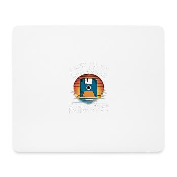 I Keep All My Dad Jokes In A Dad-A-Base Fathers - Mousepad (Querformat) - Weiß - Vorne