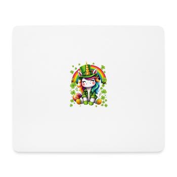 Lepricorn-Magie zum St. Patrick's Day - Mousepad (Querformat) - Weiß - Vorne