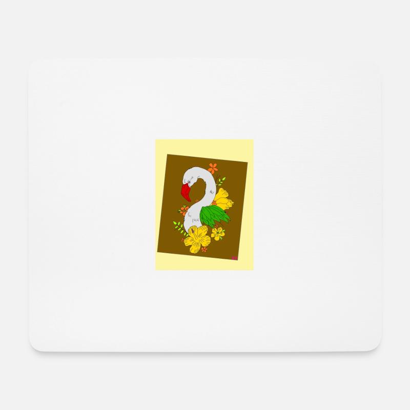 Animals + nature - Mouse Pad (horizontal) - white