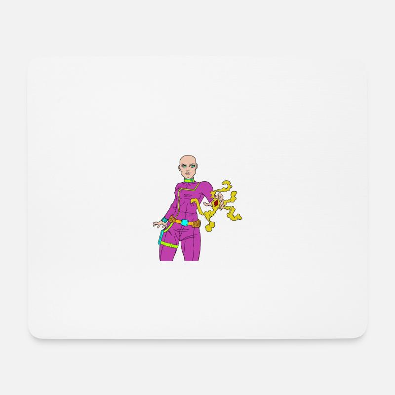 Hero girl - Mouse Pad (horizontal) - white