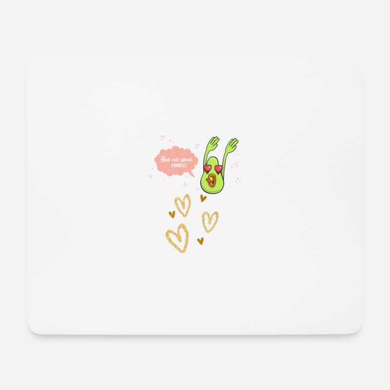 GIVE ME SOME CUDDLE - Mouse Pad (horizontal) - white