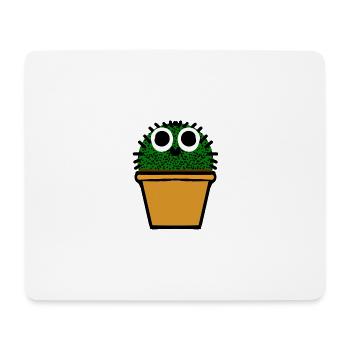 Mein kleiner grüner Kaktus - Mousepad (Querformat) - Weiß - Vorne