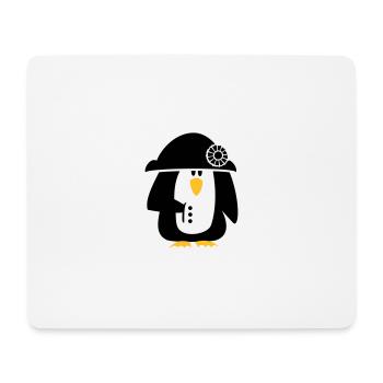Pingouin Bonaparte / Pingouin Napoléon (2c) - Tapis de souris (format paysage) - blanc - Devant