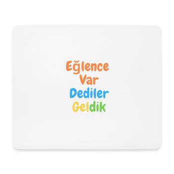 Enfants turcs Eglence - Tapis de souris (format paysage) - blanc - Devant