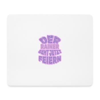 Rainer - Mousepad (Querformat) - Weiß - Vorne