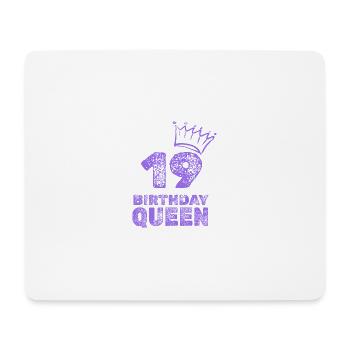 19 - Mouse Pad (horizontal) - white - Front