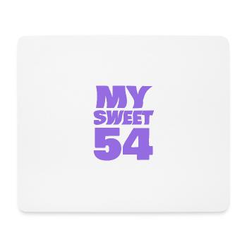 54 - Mouse Pad (horizontal) - white - Front