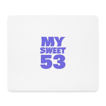 Age 53 - Mouse Pad (horizontal) - white - Front
