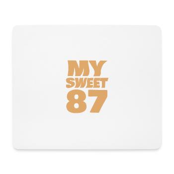 87 - Mouse Pad (horizontal) - white - Front