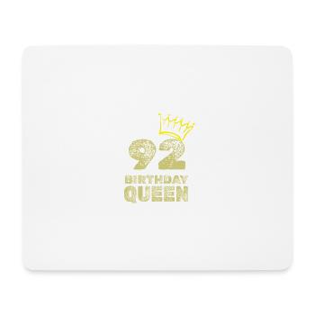 Age 92 - Mouse Pad (horizontal) - white - Front