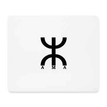 Kabyle AMA - Tapis de souris (format paysage) - blanc - Devant