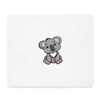 Koala - Mousepad (Querformat) - Weiß - Vorne