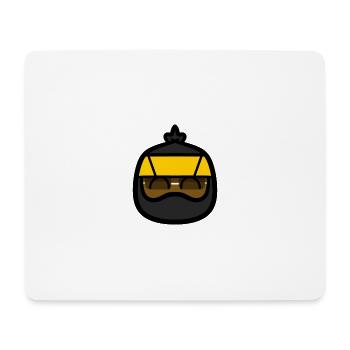 LIL MELANINJA YELLOW - Mouse Pad (horizontal) - white - Front