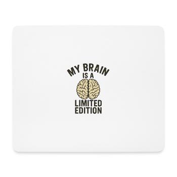My Brain est une édition limitée - Tapis de souris (format paysage) - blanc - Devant
