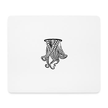 Tentacles - Octopus - Tapis de souris (format paysage) - blanc - Devant