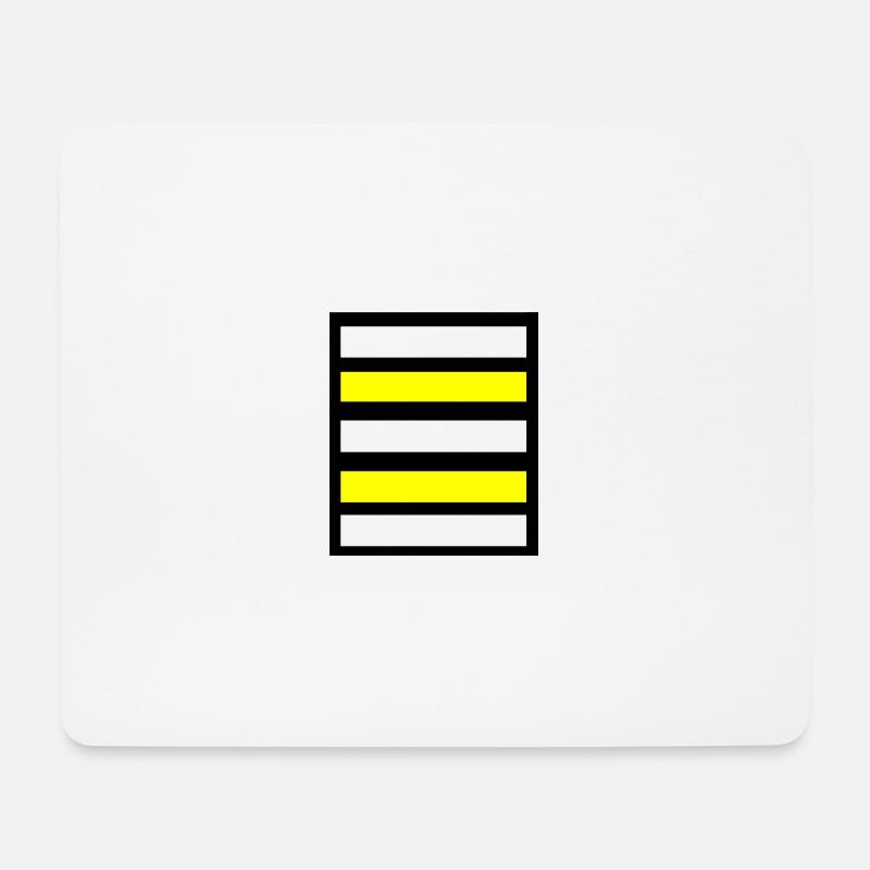 Oberstleutnant - Mousepad (Querformat) - Weiß