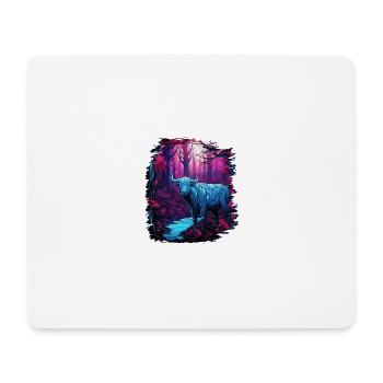 Fellation cool cuisine bday arrière-cour cuisine - Tapis de souris (format paysage) - blanc - Devant