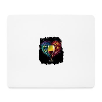 Happy Activism Sayings Female Pride Outfits Gay - Mouse Pad (horizontal) - white - Front