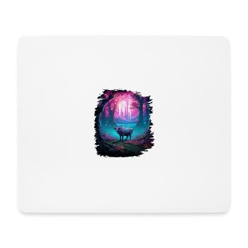 blowjob humor tshirt bratwurst funny sayings - Mousepad (Querformat) - Weiß - Vorne