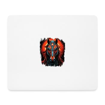 Mane Humor Sports Horse Quarter Horse Wild Horse - Mouse Pad (horizontal) - white - Front