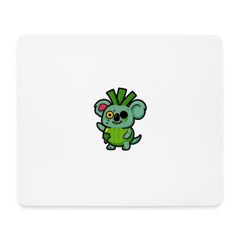 Zombie-Koalauch - Mousepad (Querformat) - Weiß - Vorne