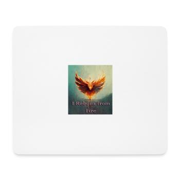 reborn phoenix - Mouse Pad (horizontal) - white - Front