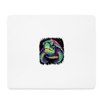 Citation récif de corail animal aquatique tortue amant amour - Tapis de souris (format paysage) - blanc - Devant
