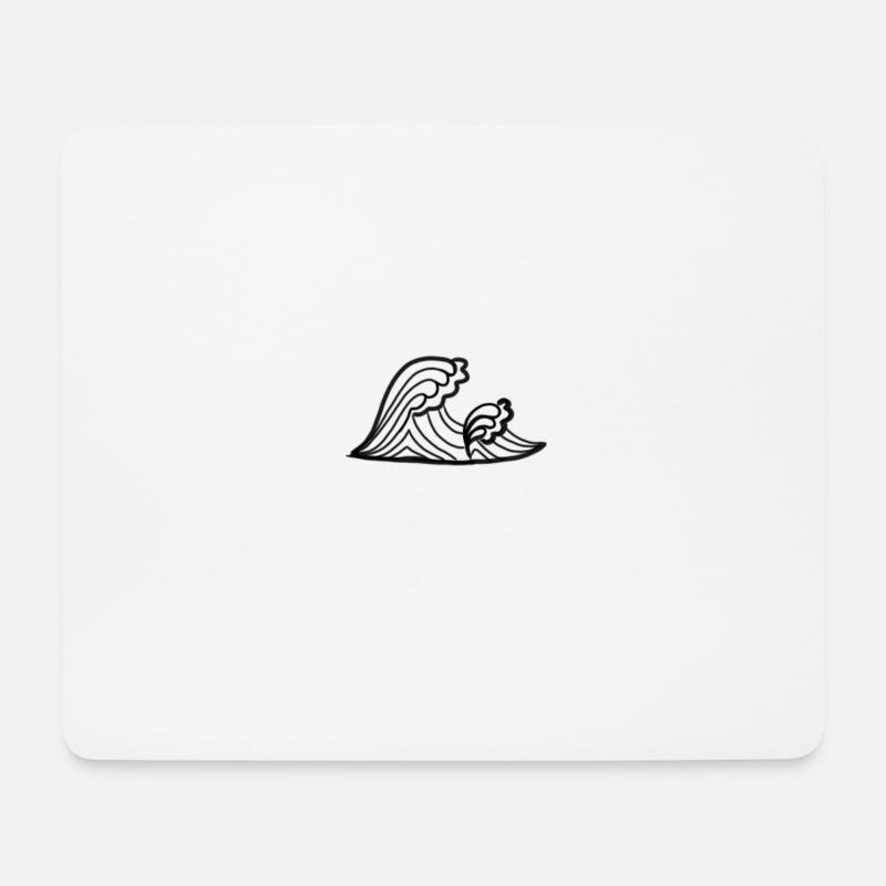 Wave - Mouse Pad (horizontal) - white