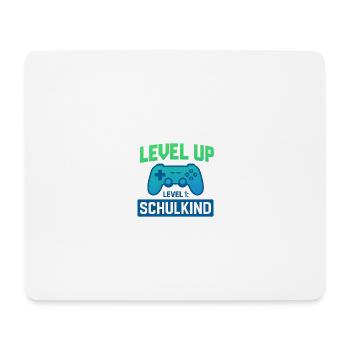 Schulanfang - Mousepad (Querformat) - Weiß - Vorne