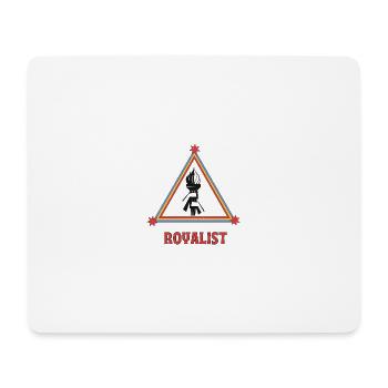 Royalist - Tapis de souris (format paysage) - blanc - Devant