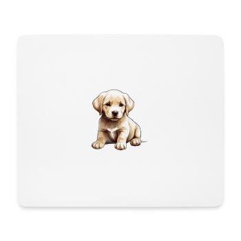 Süßer Labrador Welpe Frauen Mädchen Geschenk - Mousepad (Querformat) - Weiß - Vorne