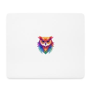 Pride Owl - Mousepad (Querformat) - Weiß - Vorne