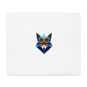 Fuchs - Mousepad (Querformat) - Weiß - Vorne