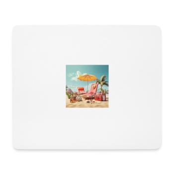 Holiday Joy Trend Shirt - Mouse Pad (horizontal) - white - Front