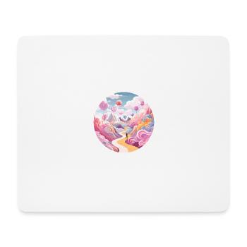 Magical Adventures: Whimsical Wanderer - Mouse Pad (horizontal) - white - Front