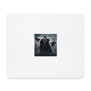 Raben Odins - Mousepad (Querformat) - Weiß - Vorne