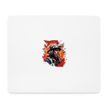 Burning Passion - Mouse Pad (horizontal) - white - Front