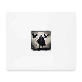 Le retour d’Odin - Tapis de souris (format paysage) - blanc - Devant