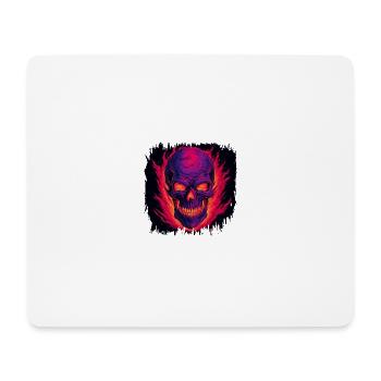adult clothing fingers bday geek - Mousepad (Querformat) - Weiß - Vorne