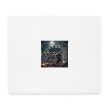 Du plaisir effrayant - Tapis de souris (format paysage) - blanc - Devant