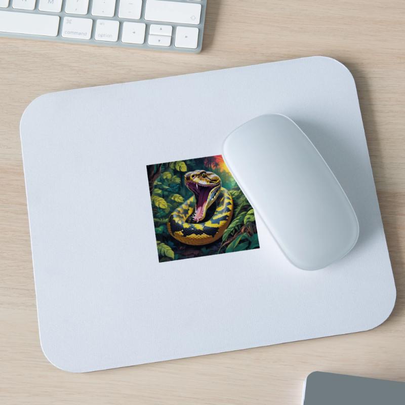 Python Snake Mouse Pad (horizontal)