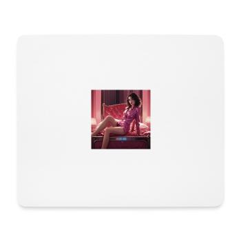Man Wanted - Mouse Pad (horizontal) - white - Front