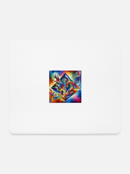 Schlüssel - Mousepad (Querformat) - Weiß