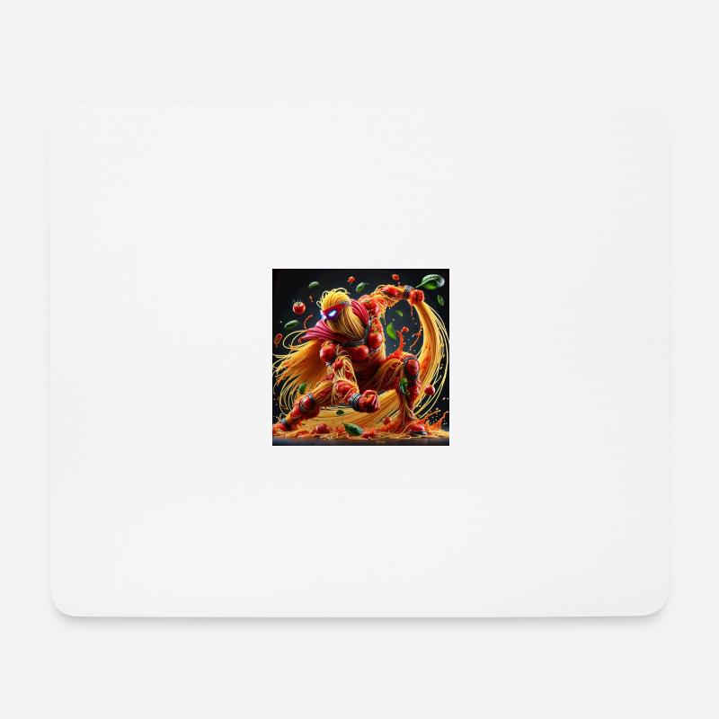 Pastahero - Mousepad (Querformat) - Weiß