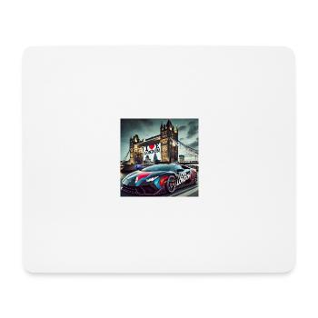 I Love London - Mouse Pad (horizontal) - white - Front