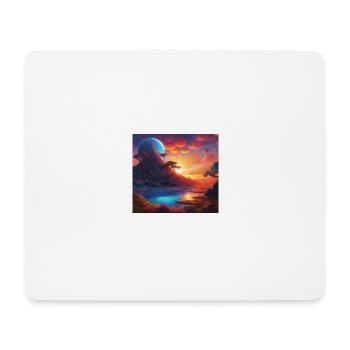 Planetarium - Mouse Pad (horizontal) - white - Front