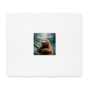 Sleep Specialist - Mouse Pad (horizontal) - white - Front