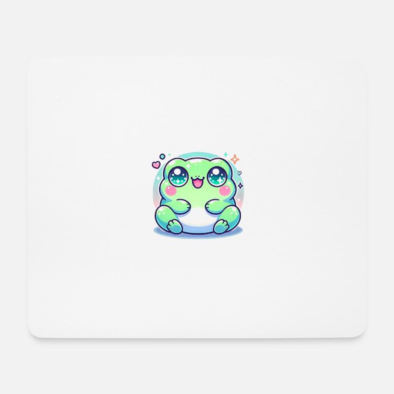 SÜSSER KAWAII FROSCH - Mousepad (Querformat) - Weiß