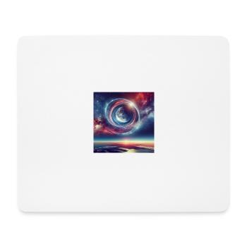 Moon Horizon Universe Infinity Freedom - Mouse Pad (horizontal) - white - Front