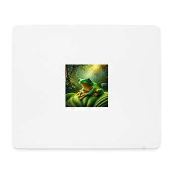 Kambo Frog - Mousepad (Querformat) - Weiß - Vorne